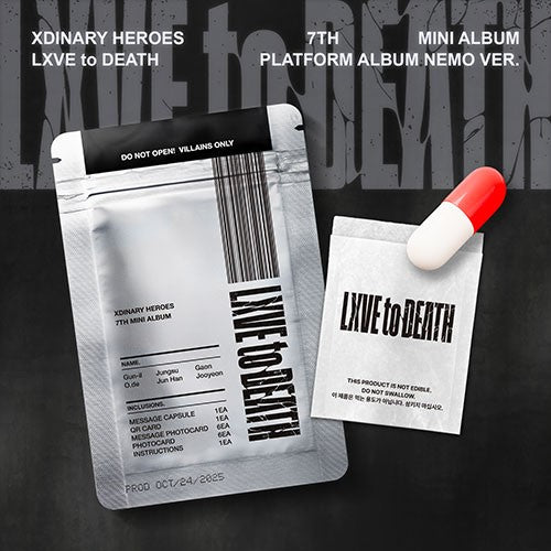 (Pre Order) Xdinary Heroes - Lxve to Death Platform Poca Album - KPop Idol