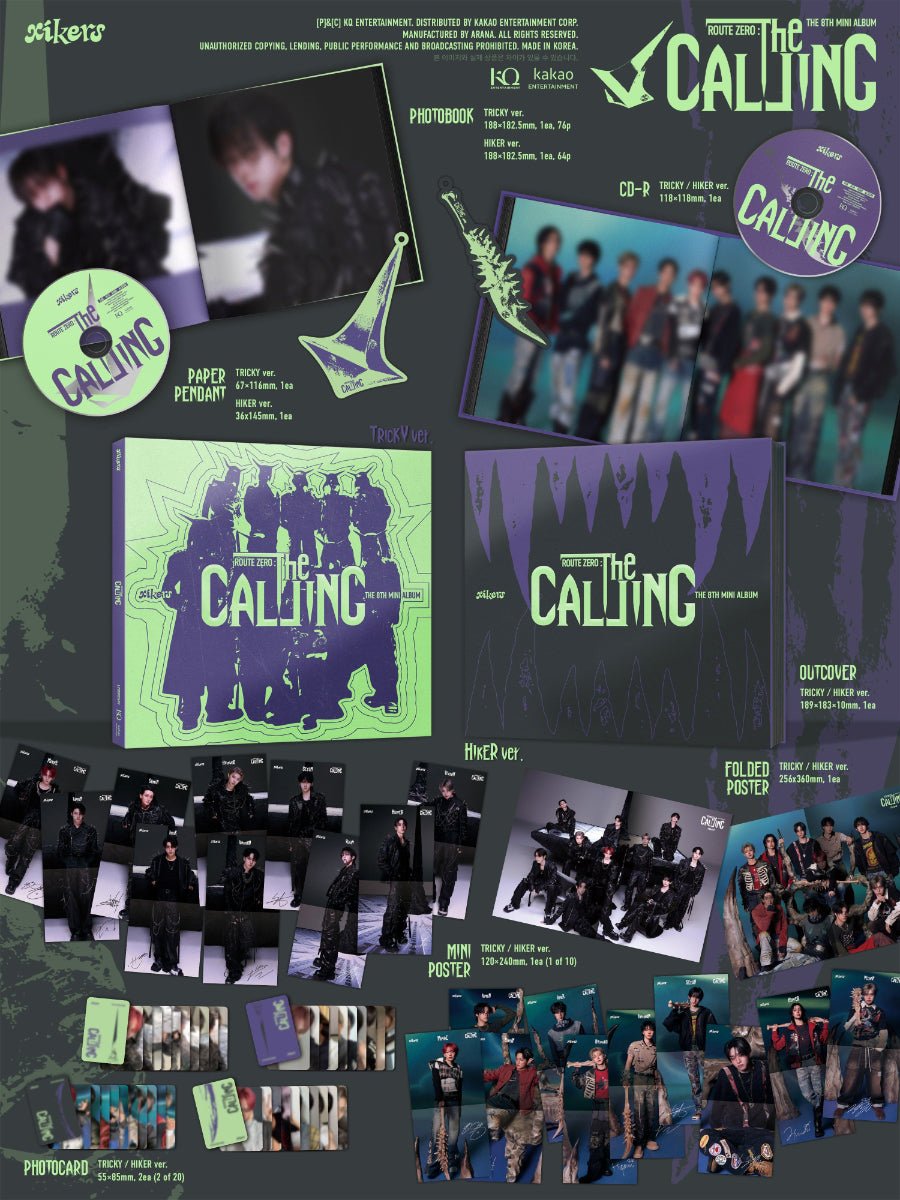 (Pre Order) Xikers - Route Zero: The Calling - KPop Idol