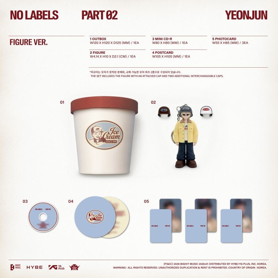 (Pre Order) Yeonjun - No Labels: Part 02 - Figure Ver. - KPop Idol