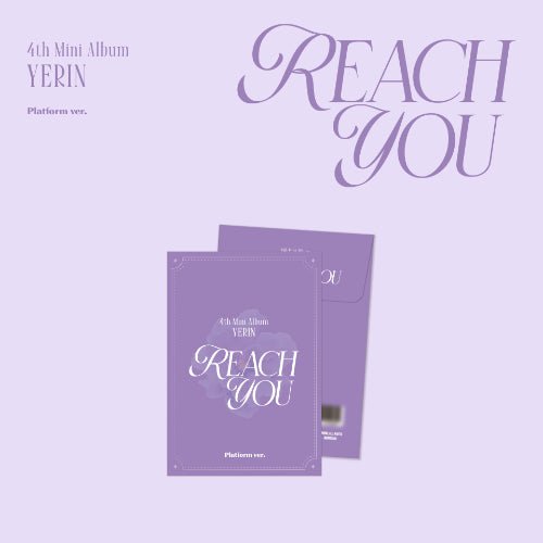 (Pre Order) Yerin - Reach You: Platform Ver. - KPop Idol