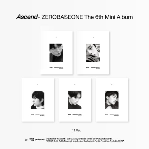 (Pre Order) Zerobaseone - Ascend: 11 ver. - KPop Idol