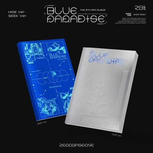 (Pre Order) Zerobaseone - Blue Paradise (version choice) with Soundwave POB - KPop Idol