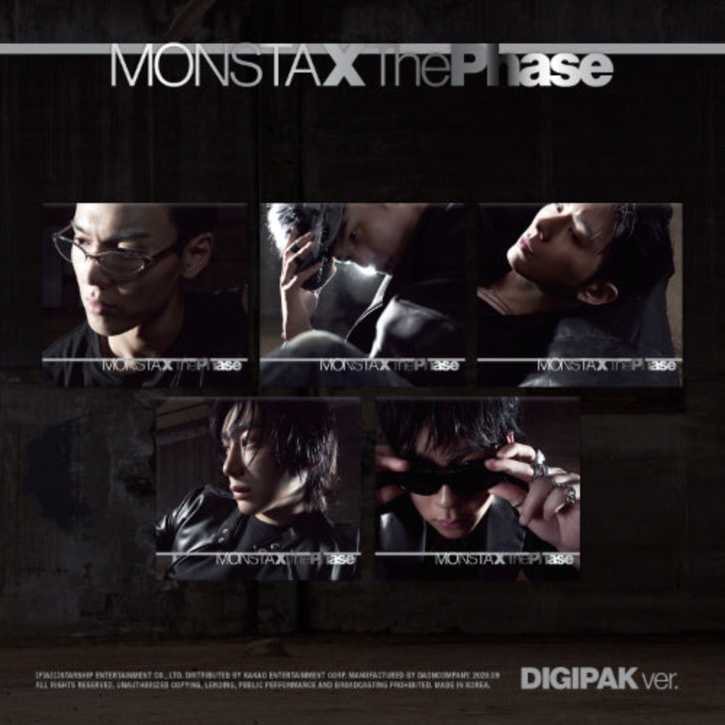 (Pre Order) MonstaX - The Phase: Digipack Ver.