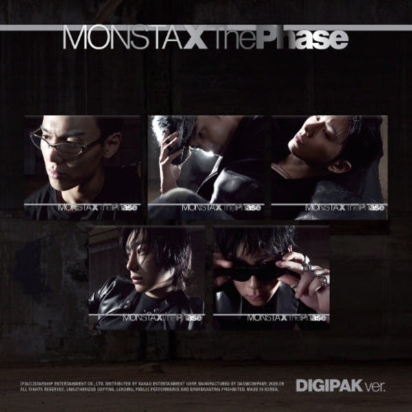 (Pre Order) MonstaX - The Phase: Digipack Ver.
