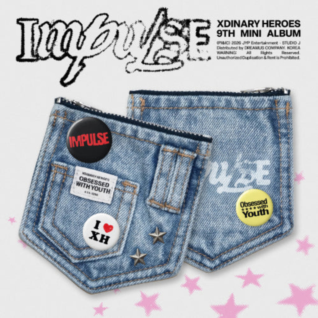 (Pre Order) Xdinary Heroes - Impulse: Denim Pouch Ver.