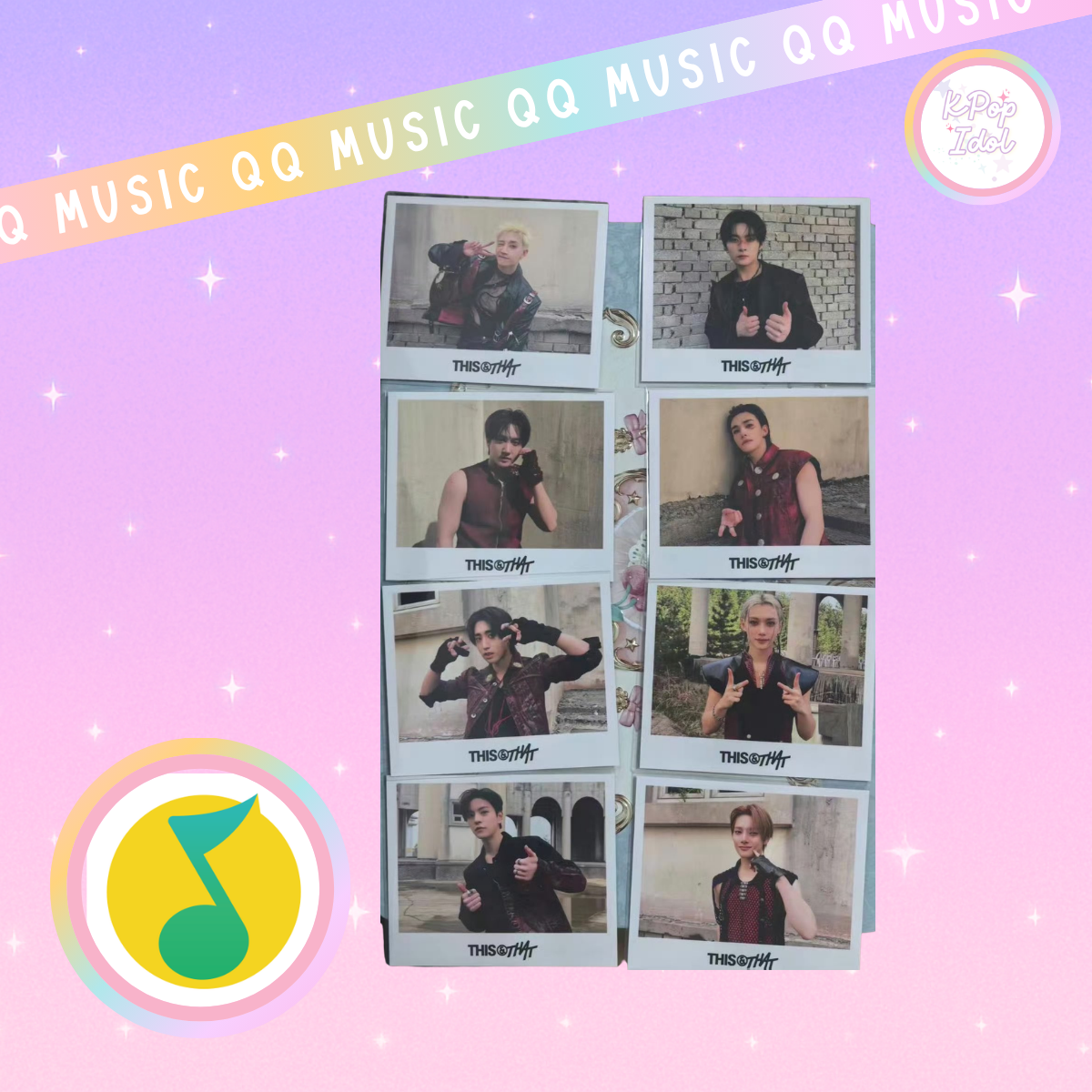 (Pre Order) Stray Kids - This & That POB ONLY - QQ Music China Polaroid