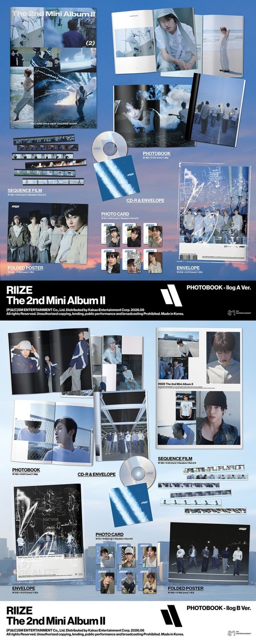 Riize - 2nd Mini Album (II): Photobook Ver. - KPop Idol