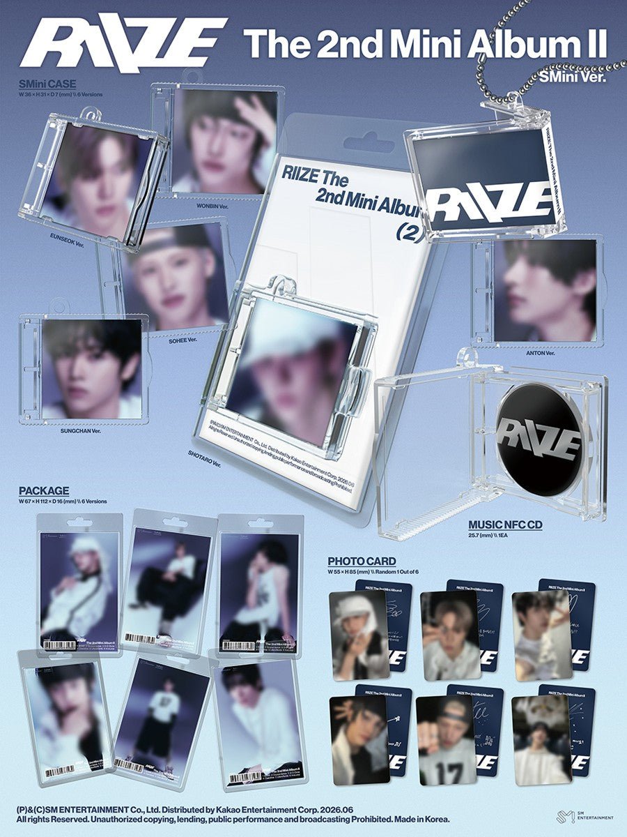 Riize - 2nd Mini Album (II): SMini Ver. - KPop Idol