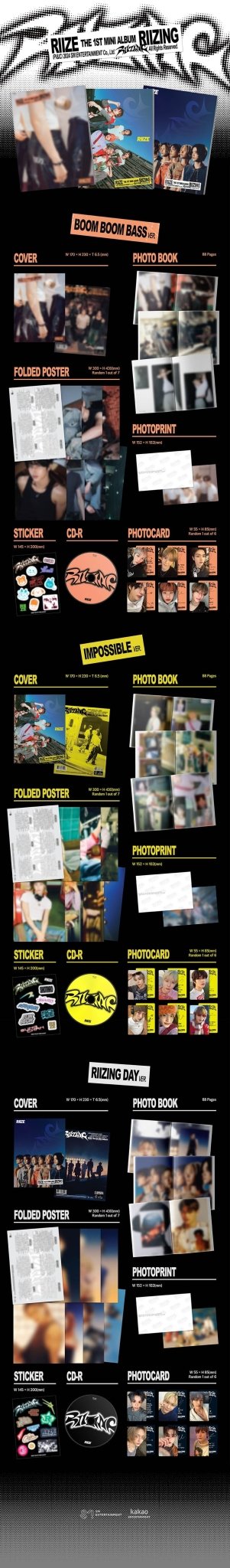 RIIZE - RIIZING [Photo Book Ver. - Random Cover] - KPop Idol