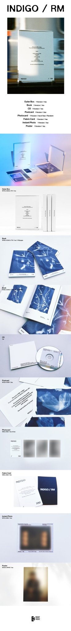 RM (BTS) – Indigo [Book Edition] - KPop Idol