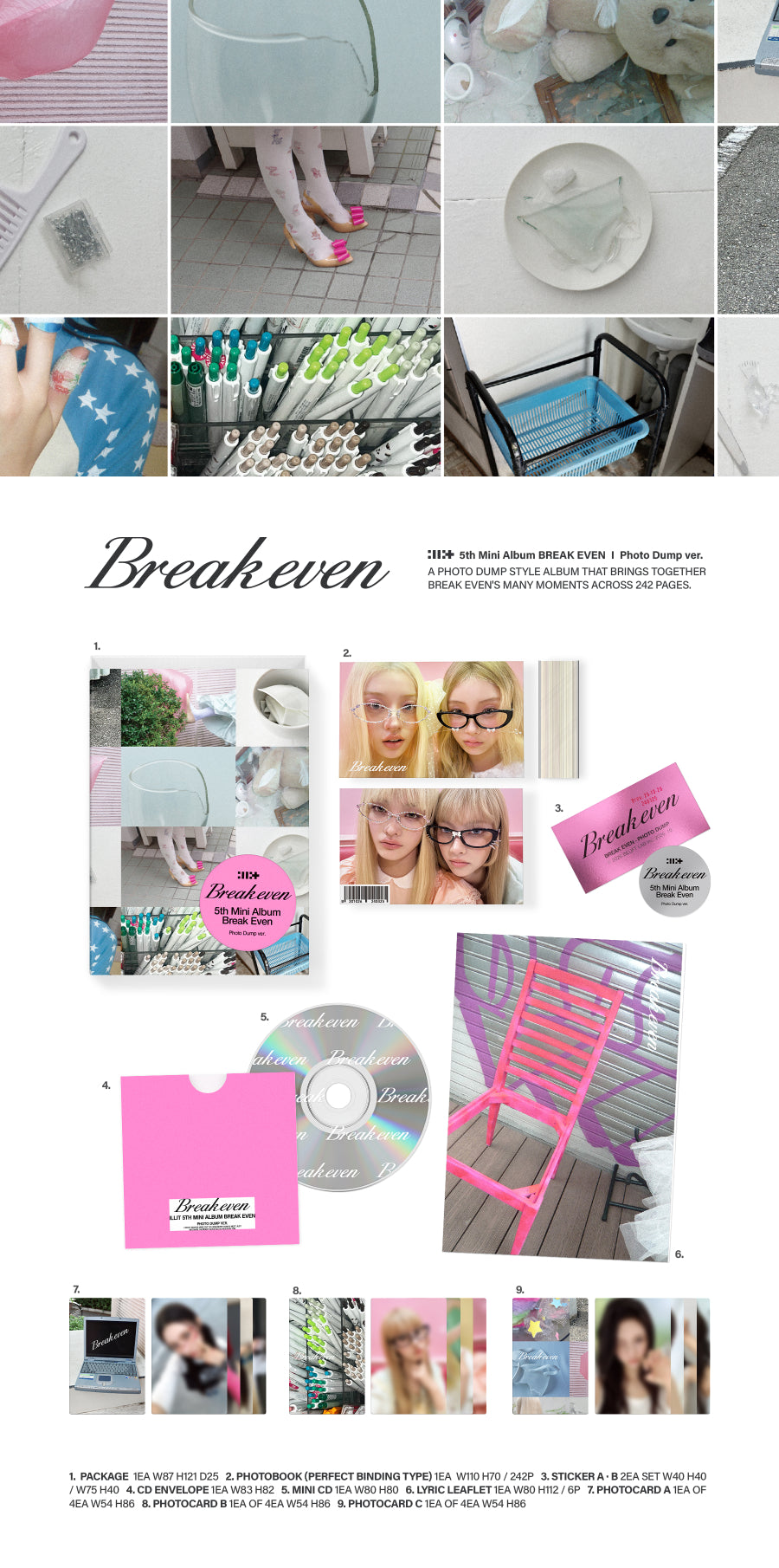 ⏳ ILLIT - Break Even: Photo Dump Ver.