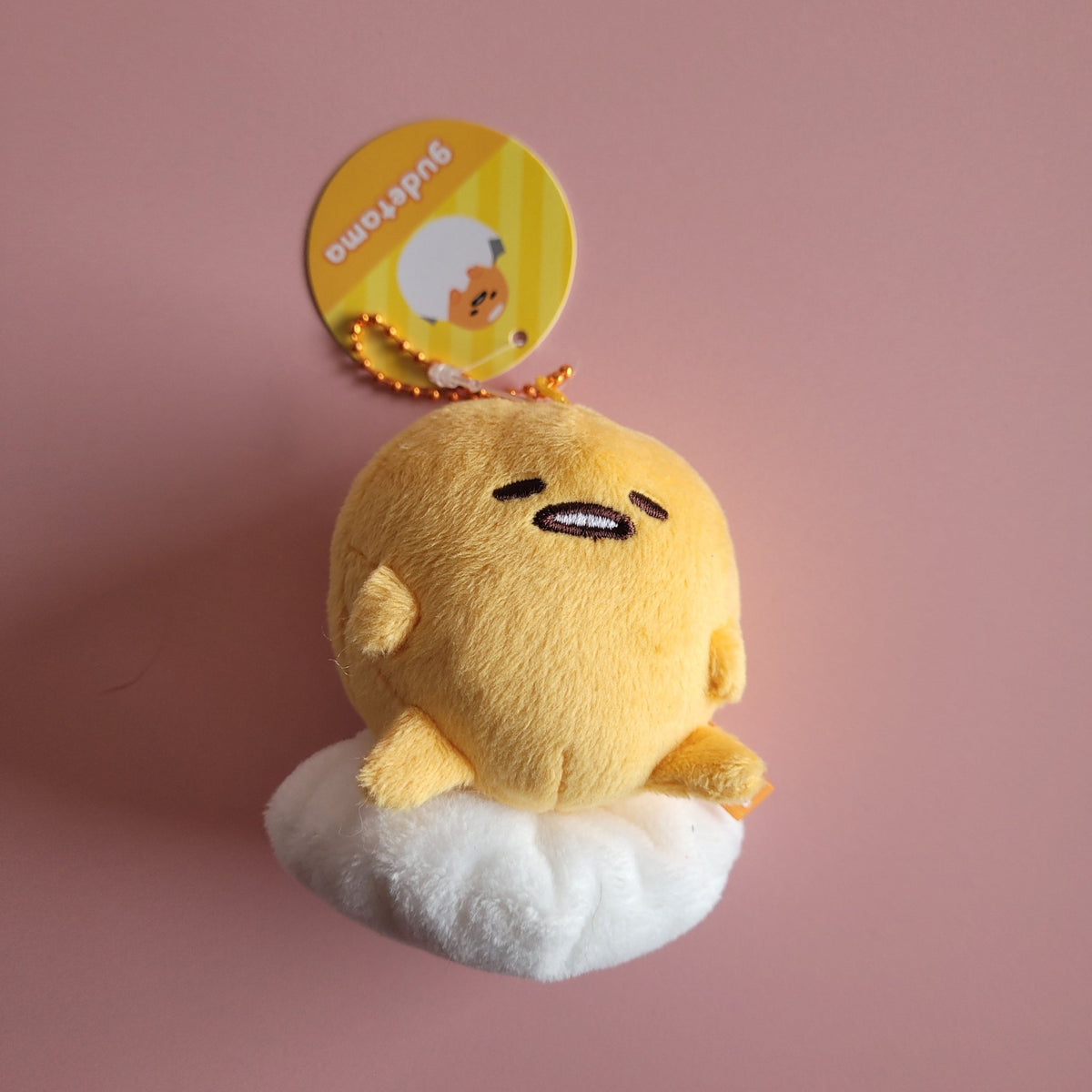 Sanrio 10cm plush bag charm - Gudetama - KPop Idol