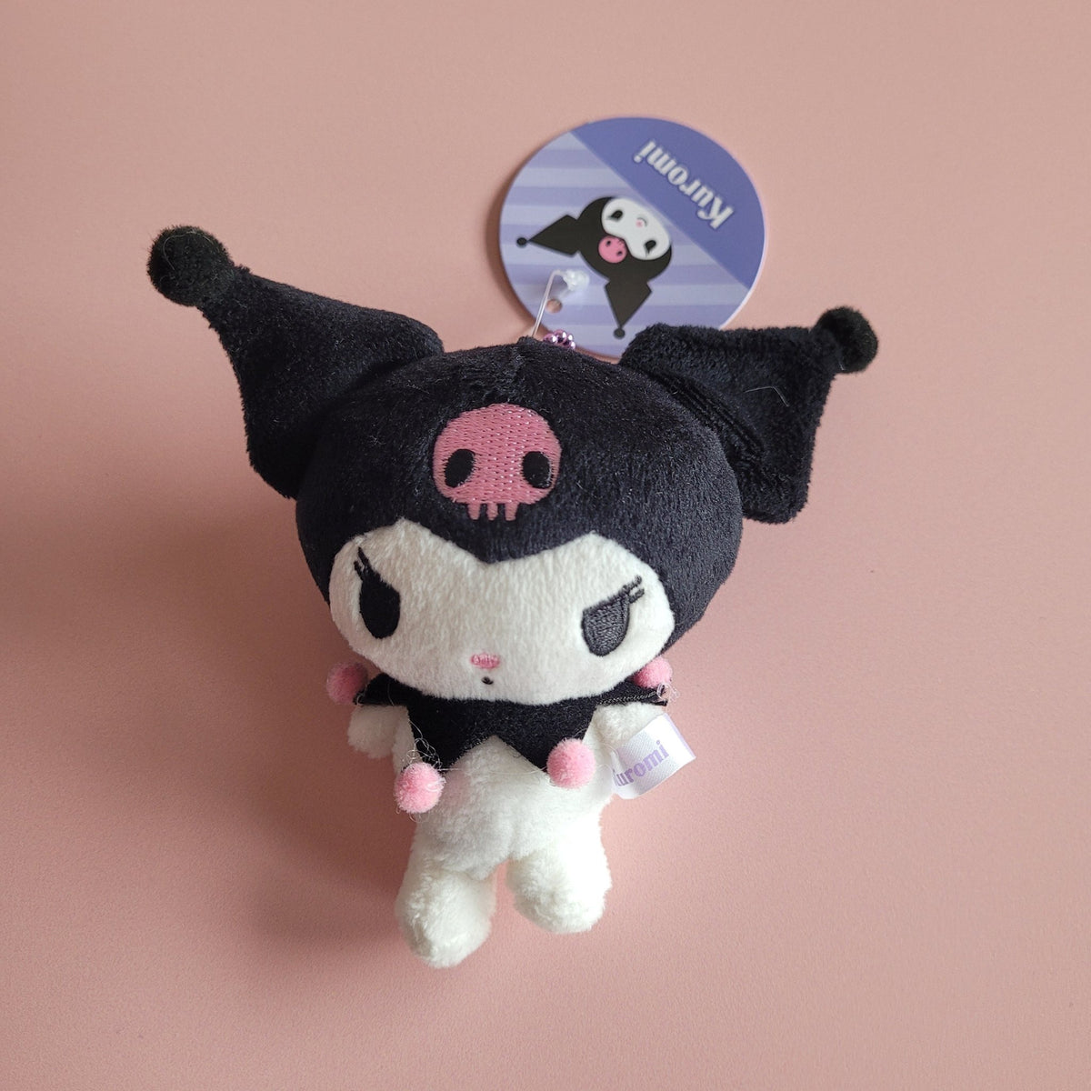 Sanrio 10cm plush bag charm - Kuromi - KPop Idol