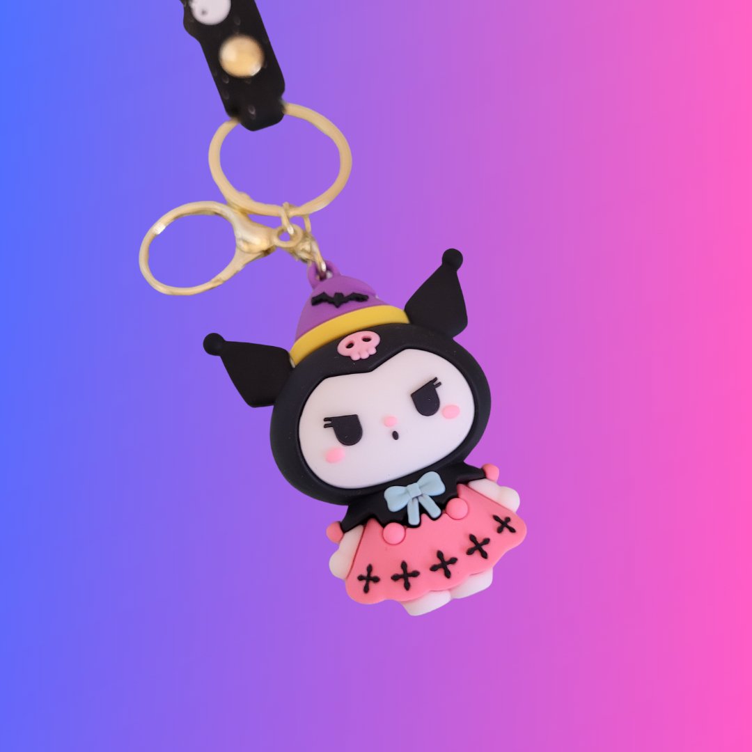 Sanrio Halloween Keyring - Kuromi Witch - KPop Idol