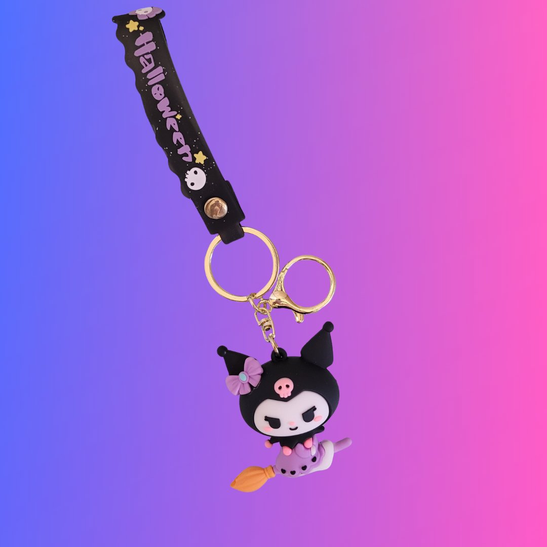 Sanrio Halloween Keyring - Kuromi Witch - KPop Idol