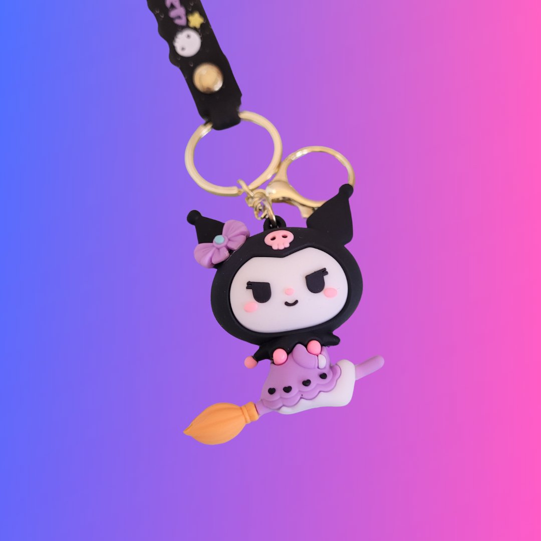 Sanrio Halloween Keyring - Kuromi Witch - KPop Idol