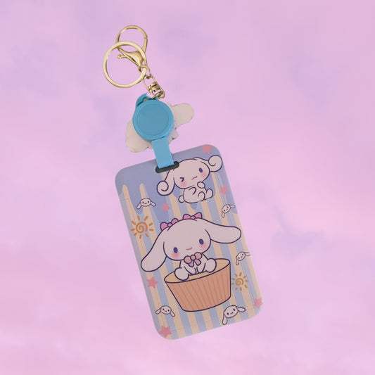 Sanrio Retractable ID Holder - Cinnamoroll - KPop Idol