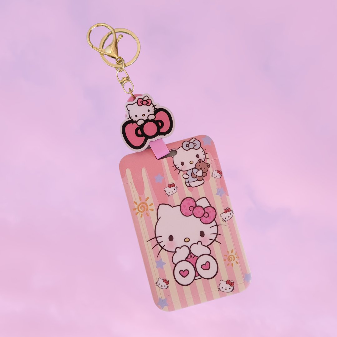 Sanrio Retractable ID Holder - Hello Kitty - KPop Idol