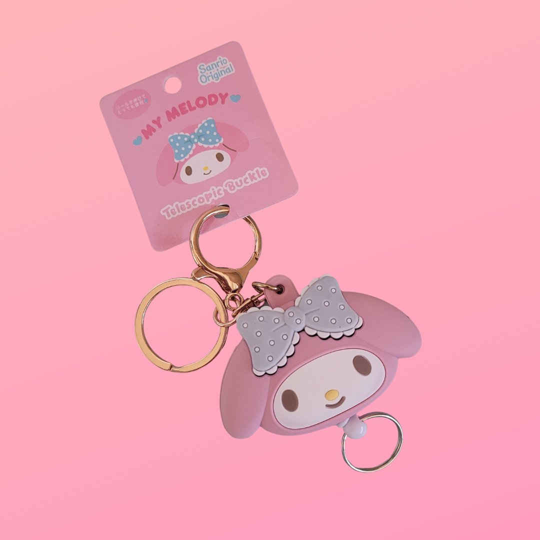 Sanrio Retractable Keyring - My Melody - KPop Idol