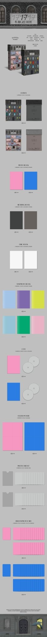 Seventeen: 17 is Right Here compilation album - KPop Idol