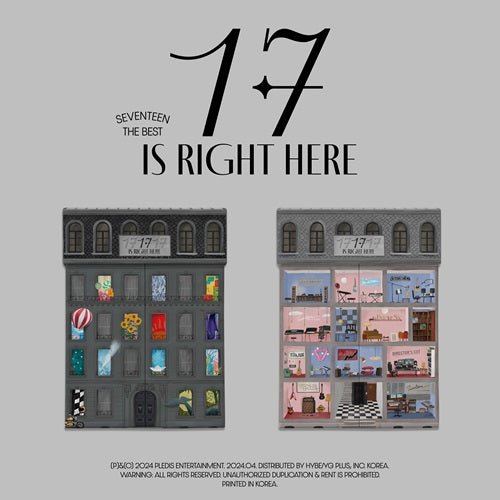 Seventeen: 17 is Right Here compilation album - KPop Idol