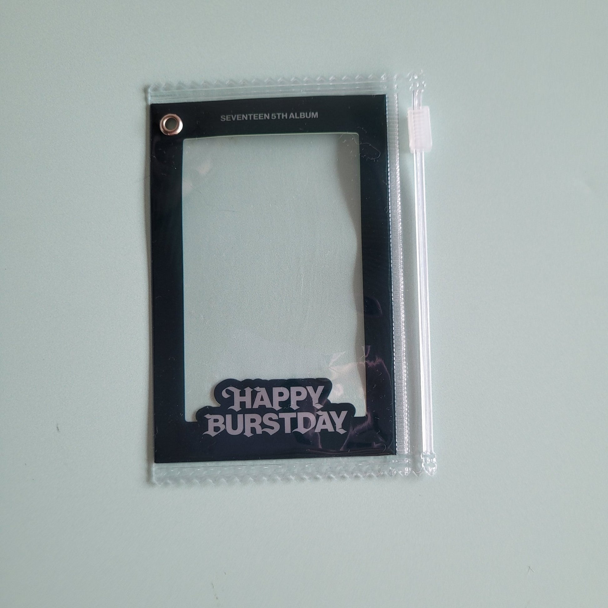 Seventeen Happy Burstday POB: Weverse Global Photocard Pouch with Keychain (version choice) - KPop Idol