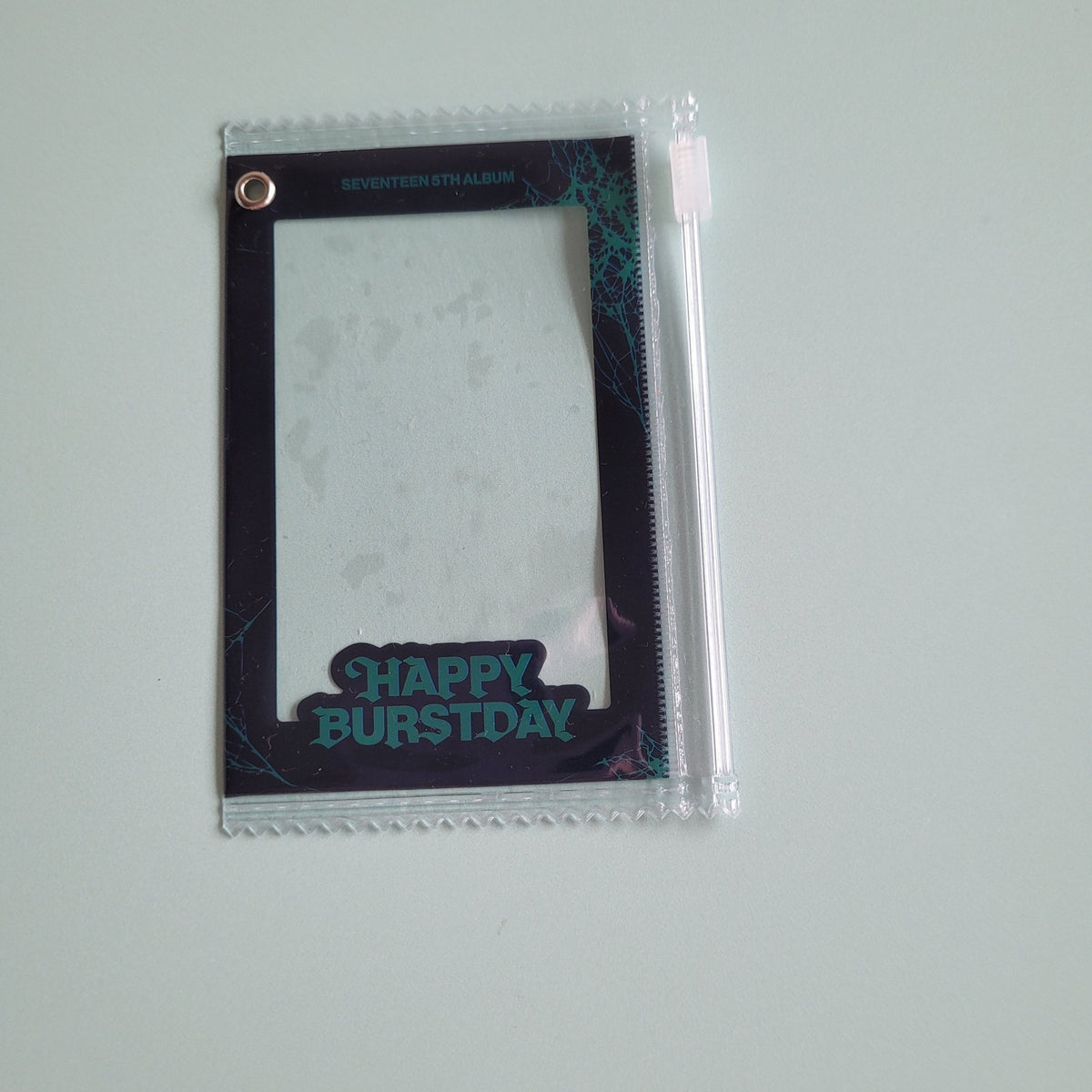 Seventeen Happy Burstday POB: Weverse Global Photocard Pouch with Keychain (version choice) - KPop Idol