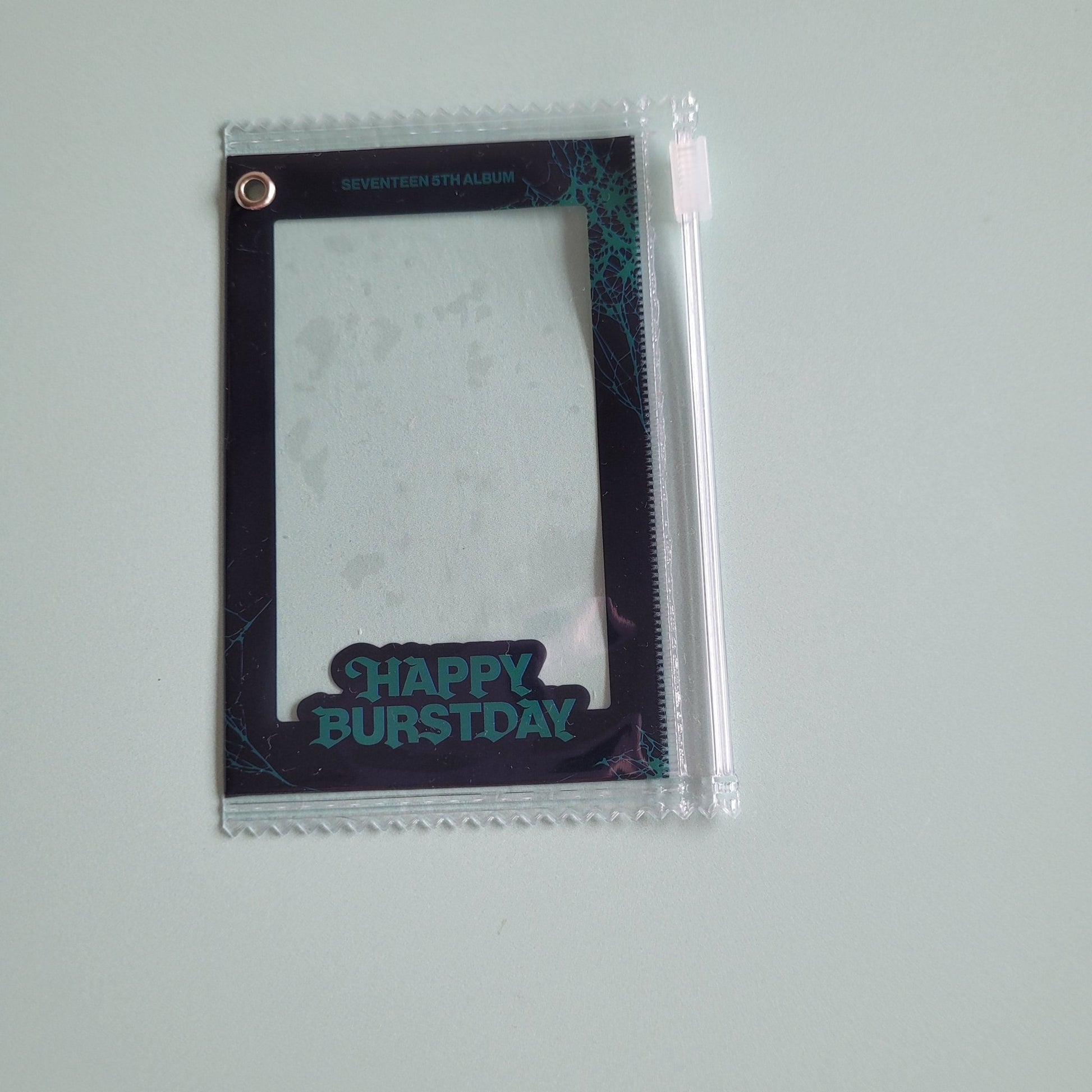 Seventeen Happy Burstday POB: Weverse Global Photocard Pouch with Keychain (version choice) - KPop Idol