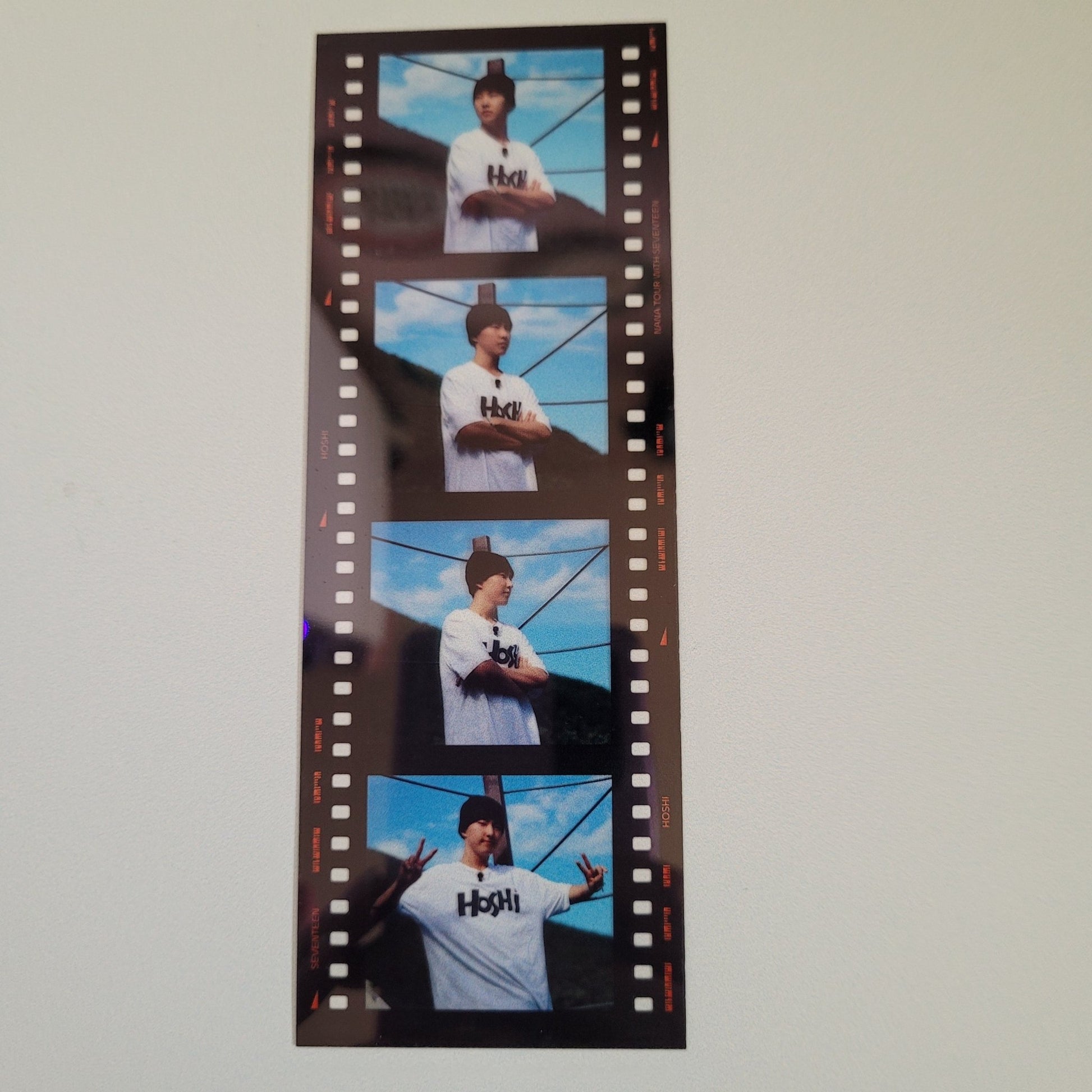 Seventeen Nana Tour 4 Cut Film Strip - Hoshi - KPop Idol