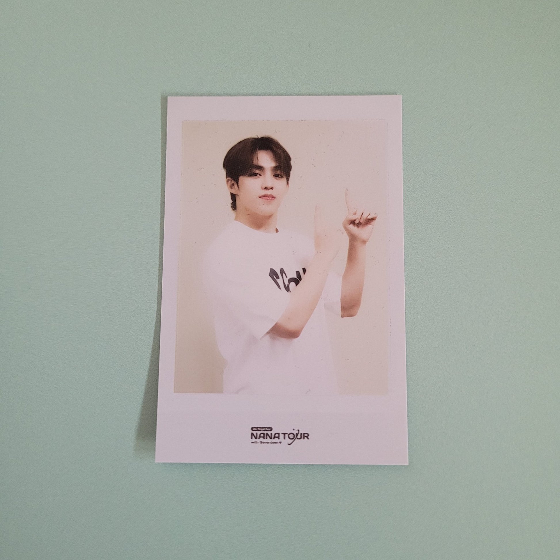 Seventeen Nana Tour Instant Photocard - S.Coups - KPop Idol