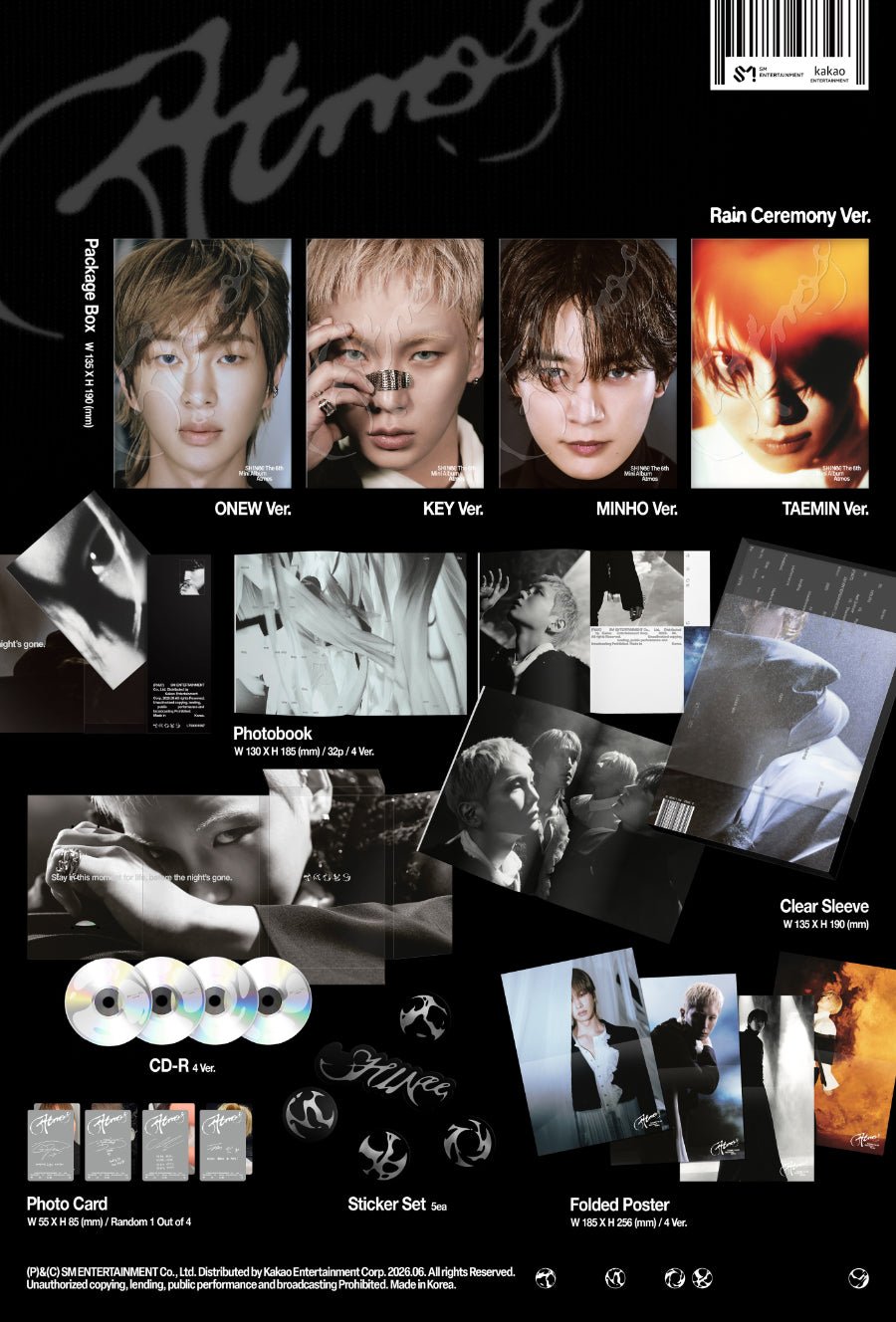 Shinee - Atmos: Rain Ceremony Ver. - KPop Idol