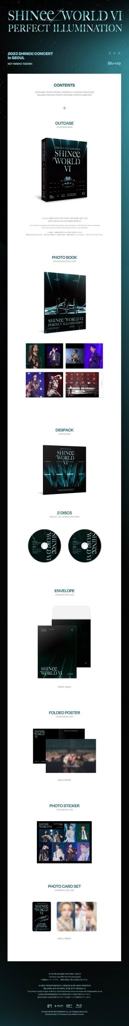 SHINee - SHINee WORLD VI [PERFECT ILLUMINATION] in SEOUL Blu - ray - KPop Idol