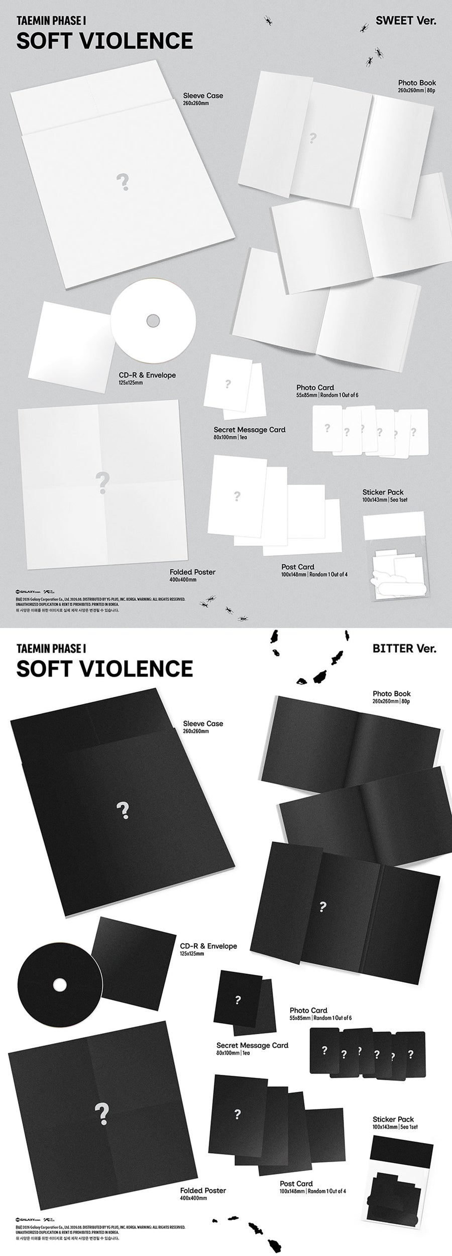 (Pre Order) Taemin - Phase 1: Soft Violence - Photobook Ver.