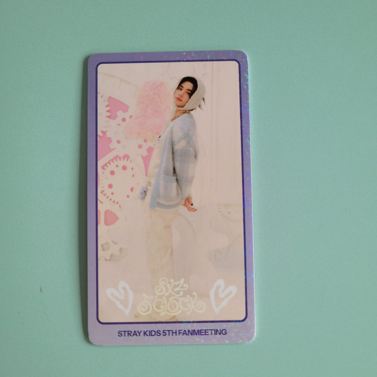 Stray Kids 5 Clock Fan Meet: Special Trading Card - Hyunjin - KPop Idol
