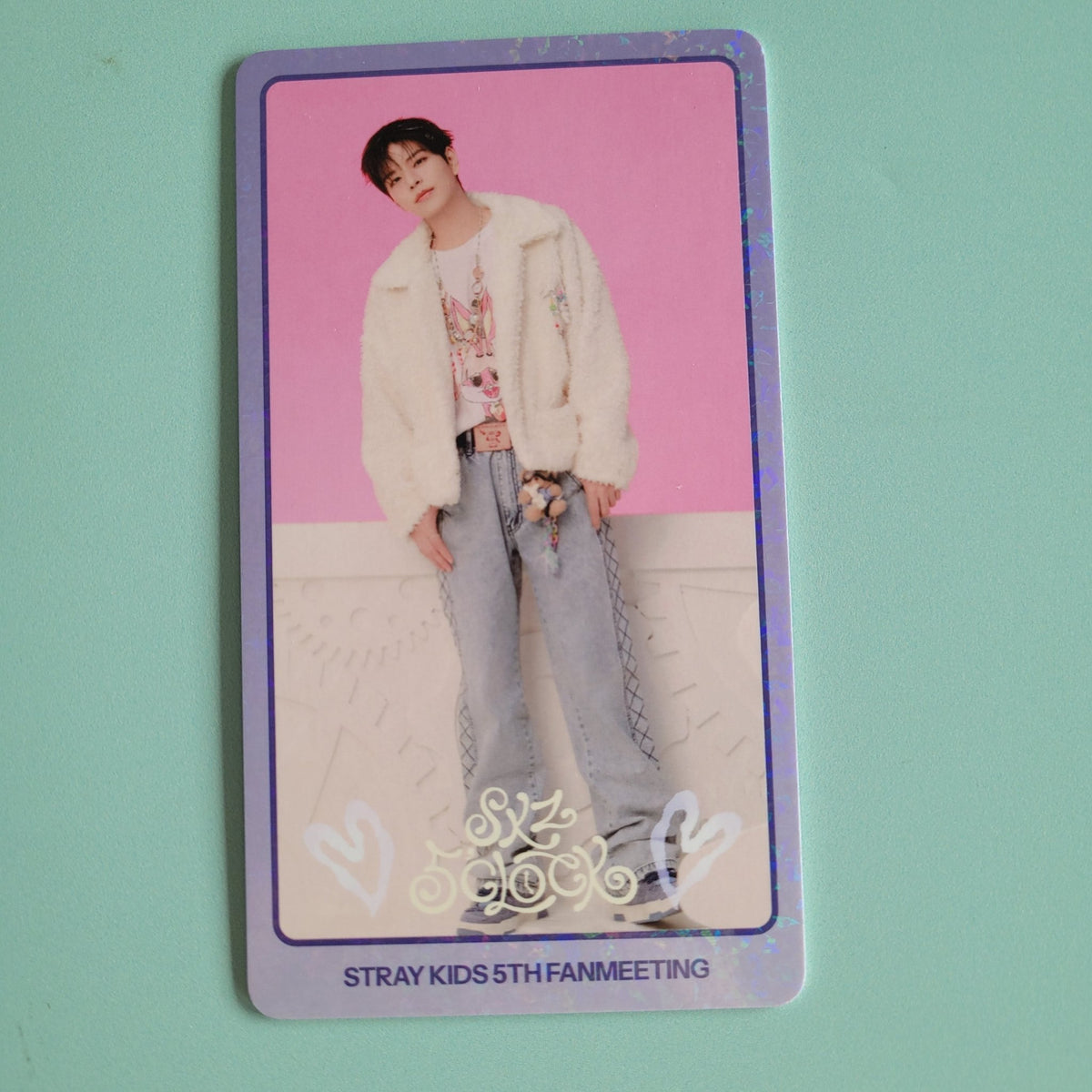Stray Kids 5 Clock Fan Meet: Special Trading Card - Seungmin - KPop Idol
