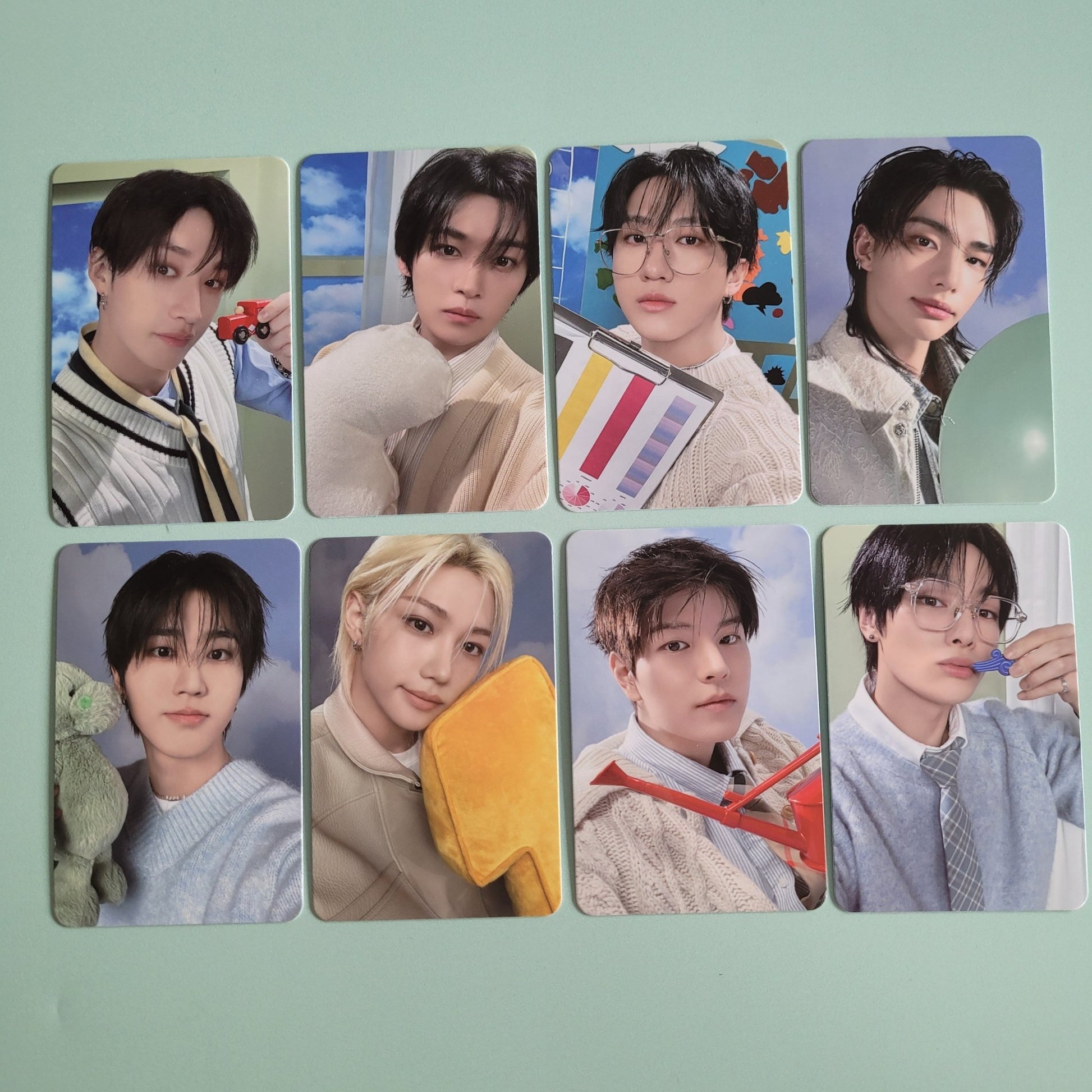 Stray Kids 5th Fan Club Over the Rain: Photocard Set A (member choice) - KPop Idol