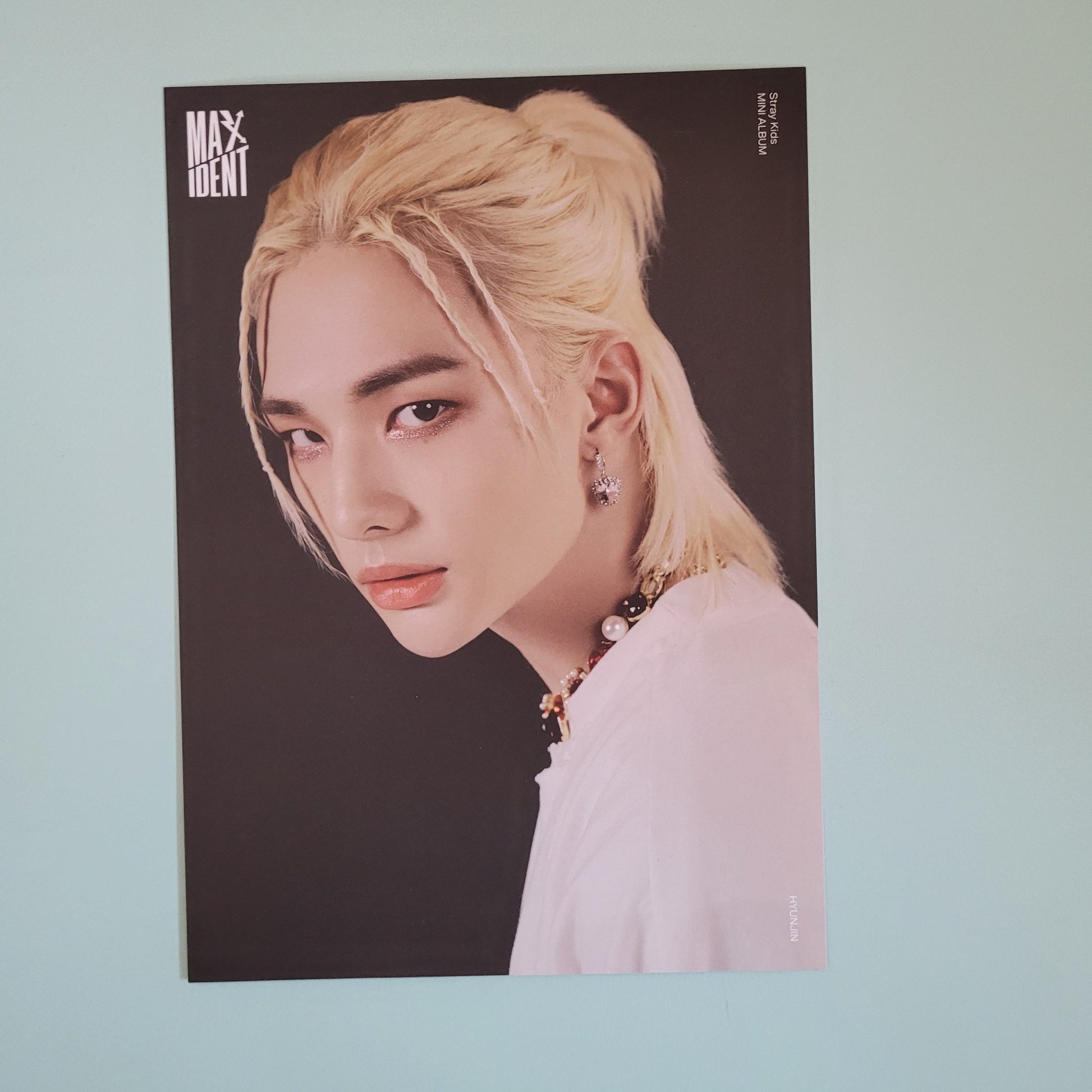 Stray Kids Album Mini Posters - Maxident Hyunjin - KPop Idol