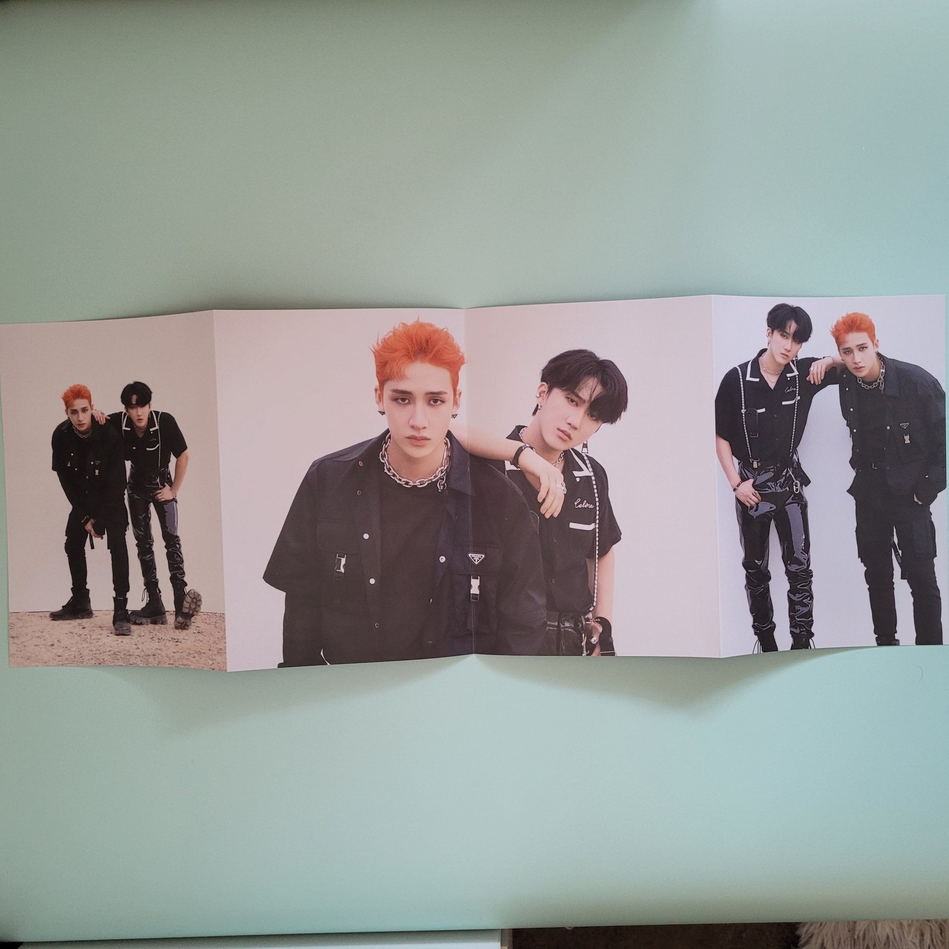 Stray Kids Album Mini Posters - No Easy Bang Chan & Changbin - KPop Idol