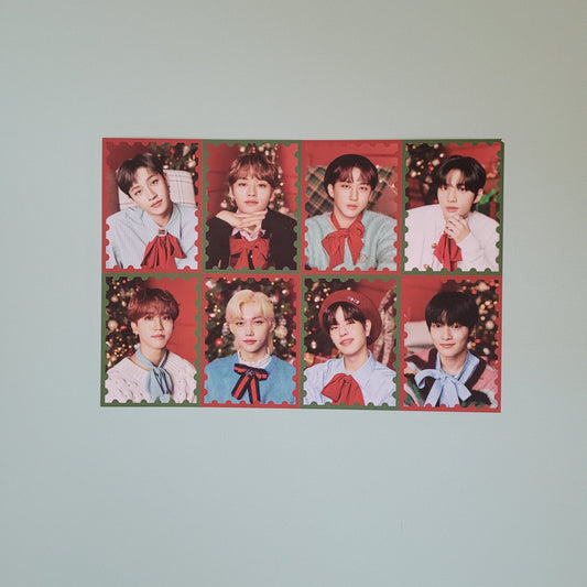 Stray Kids Album Poster - Christmas Evel Unit - KPop Idol