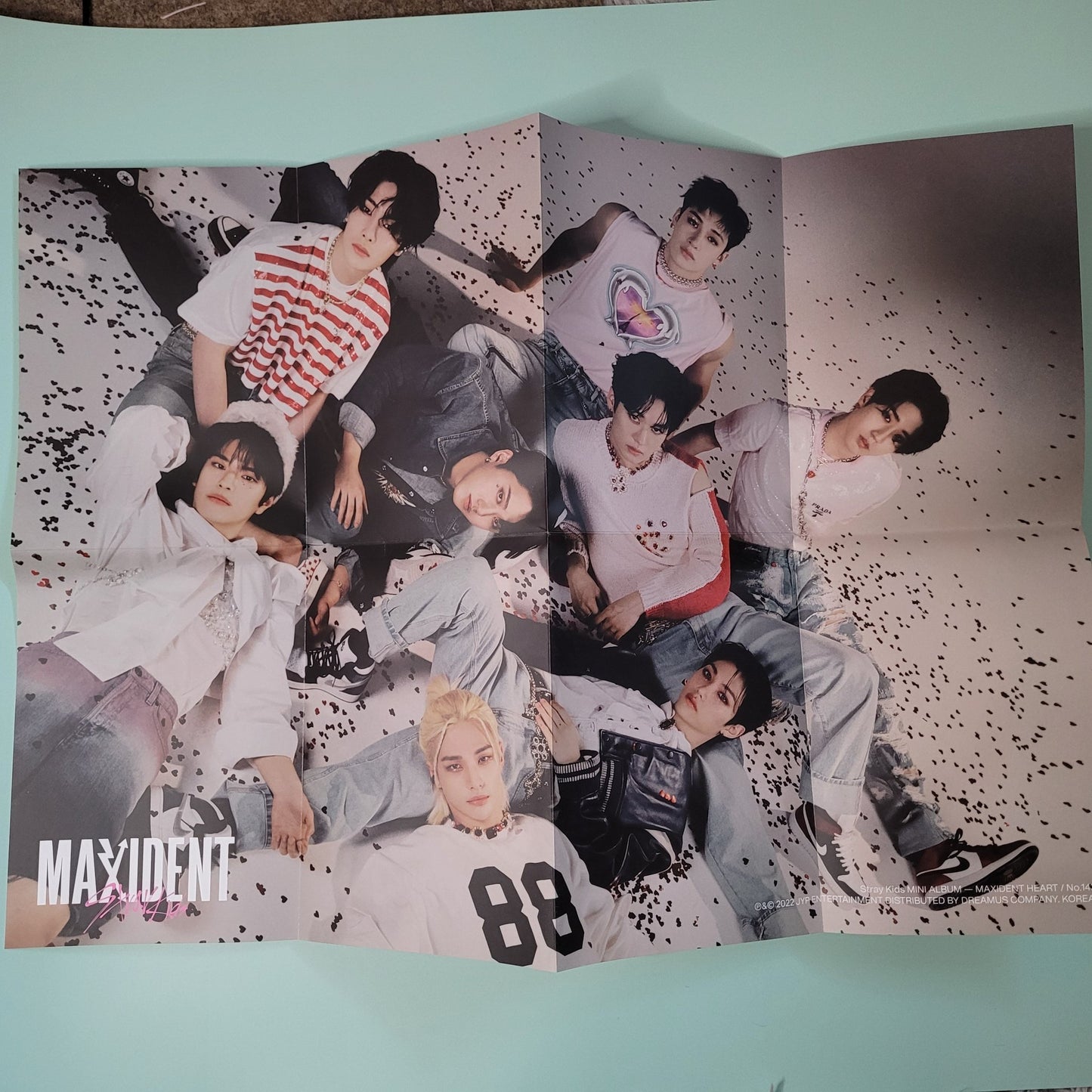 Stray Kids Album Posters - Maxident Ver A - KPop Idol