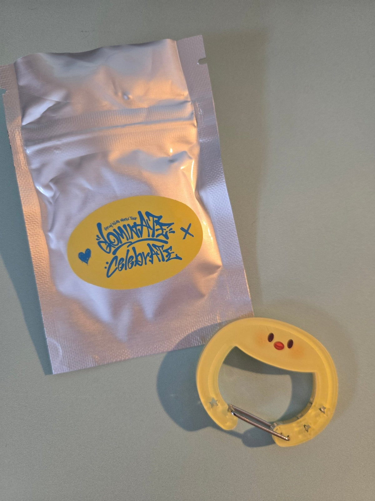 Stray Kids CelebrATE DominATE Pop Up Store Official MD: Carabiner - Felix Round - KPop Idol