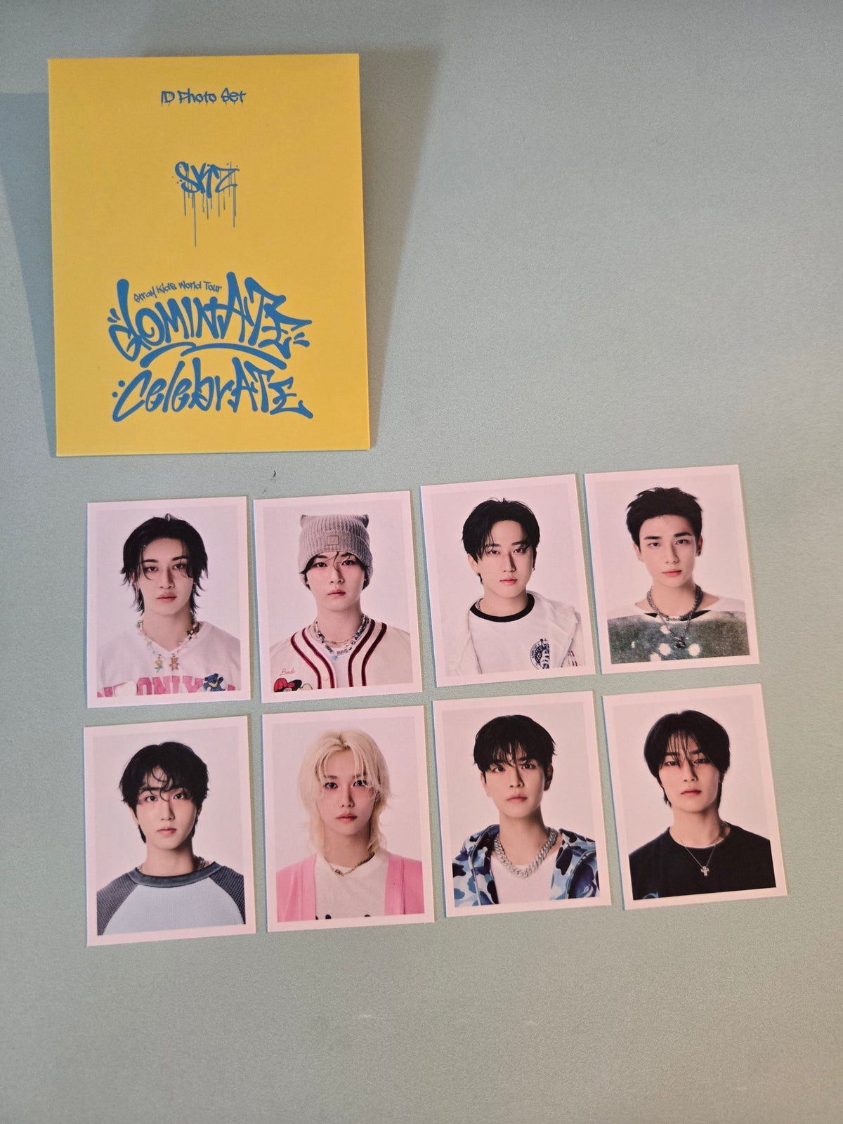 Stray Kids CelebrATE DominATE Pop Up Store Official MD: ID Photos (member choice) - KPop Idol