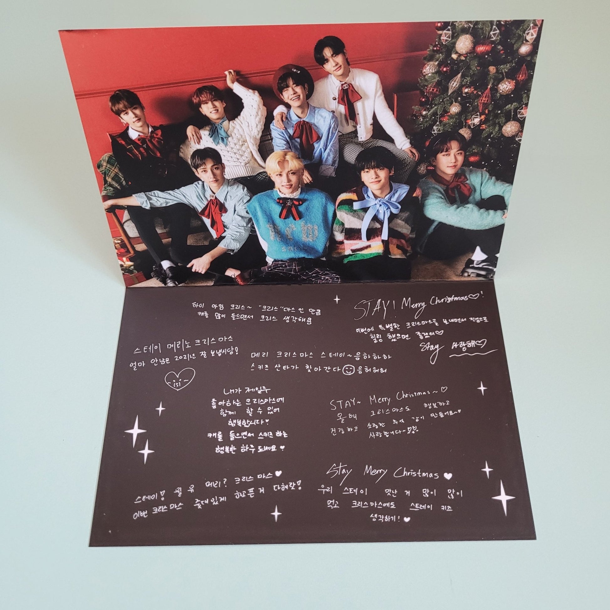 Stray Kids Christmas Evel Limited Card - KPop Idol