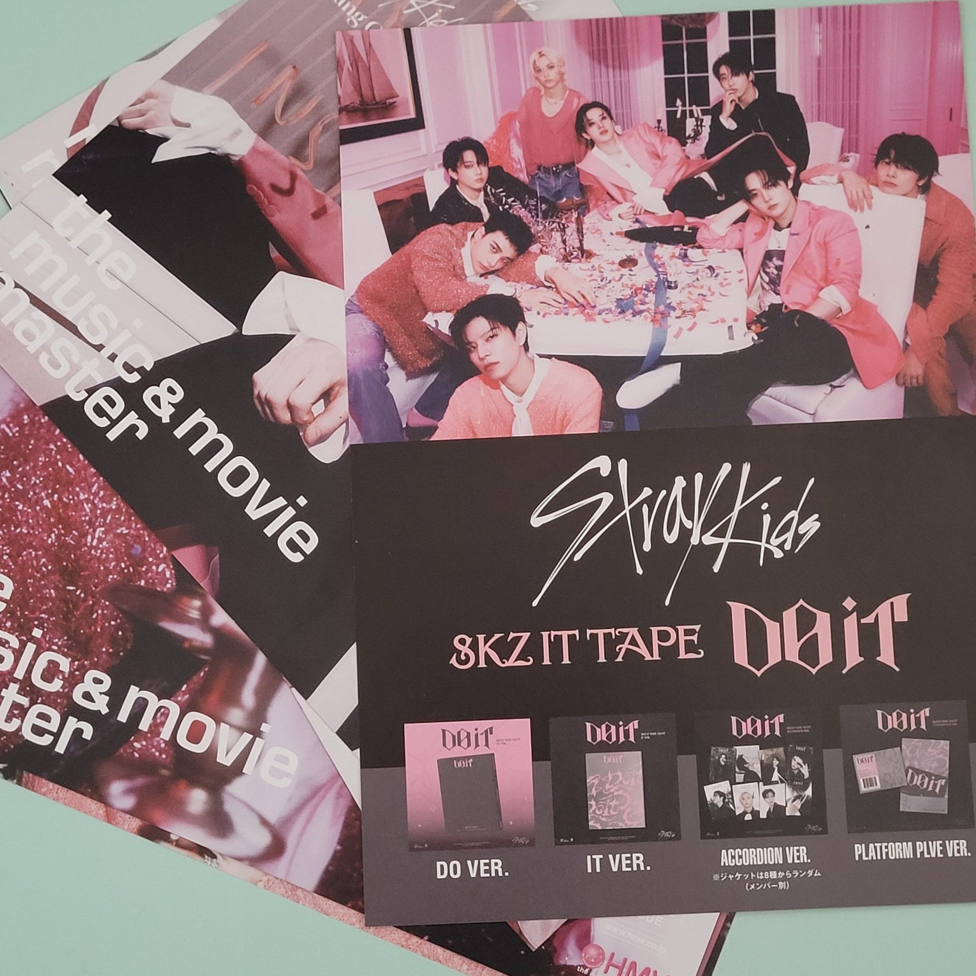 Stray Kids - Do It POB: HMV Japan Flyer (member choice) - KPop Idol