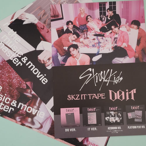 Stray Kids - Do It POB: HMV Japan Flyer (member choice) - KPop Idol