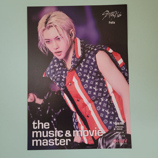 Stray Kids Dome Tour Poster: HMV - Felix - KPop Idol