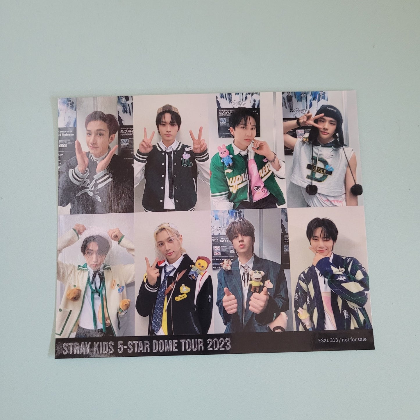 Stray Kids Dome Tour Stickers - Member Set - KPop Idol