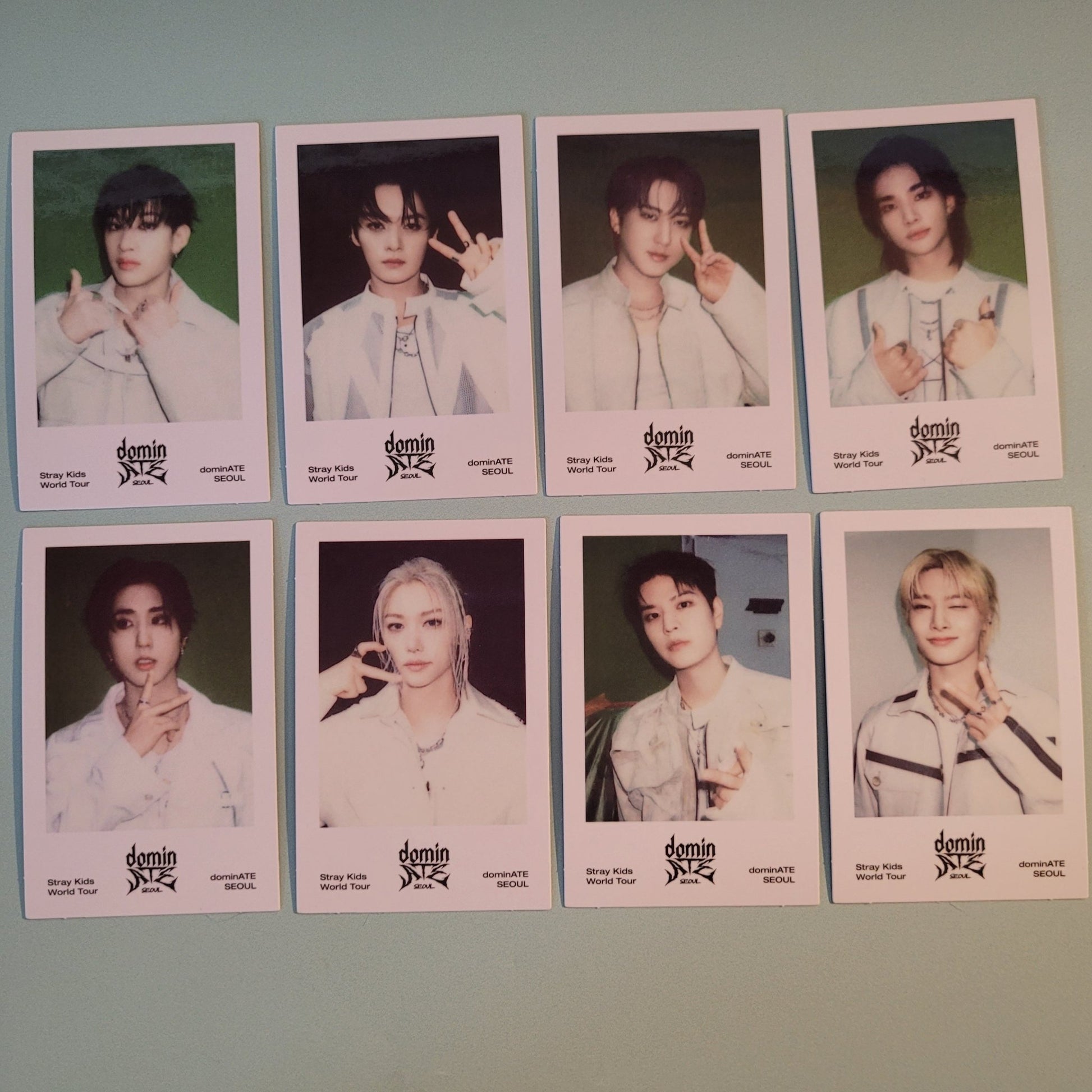 Stray Kids - Dominate Seoul Blu Ray Polaroid Photocard - KPop Idol