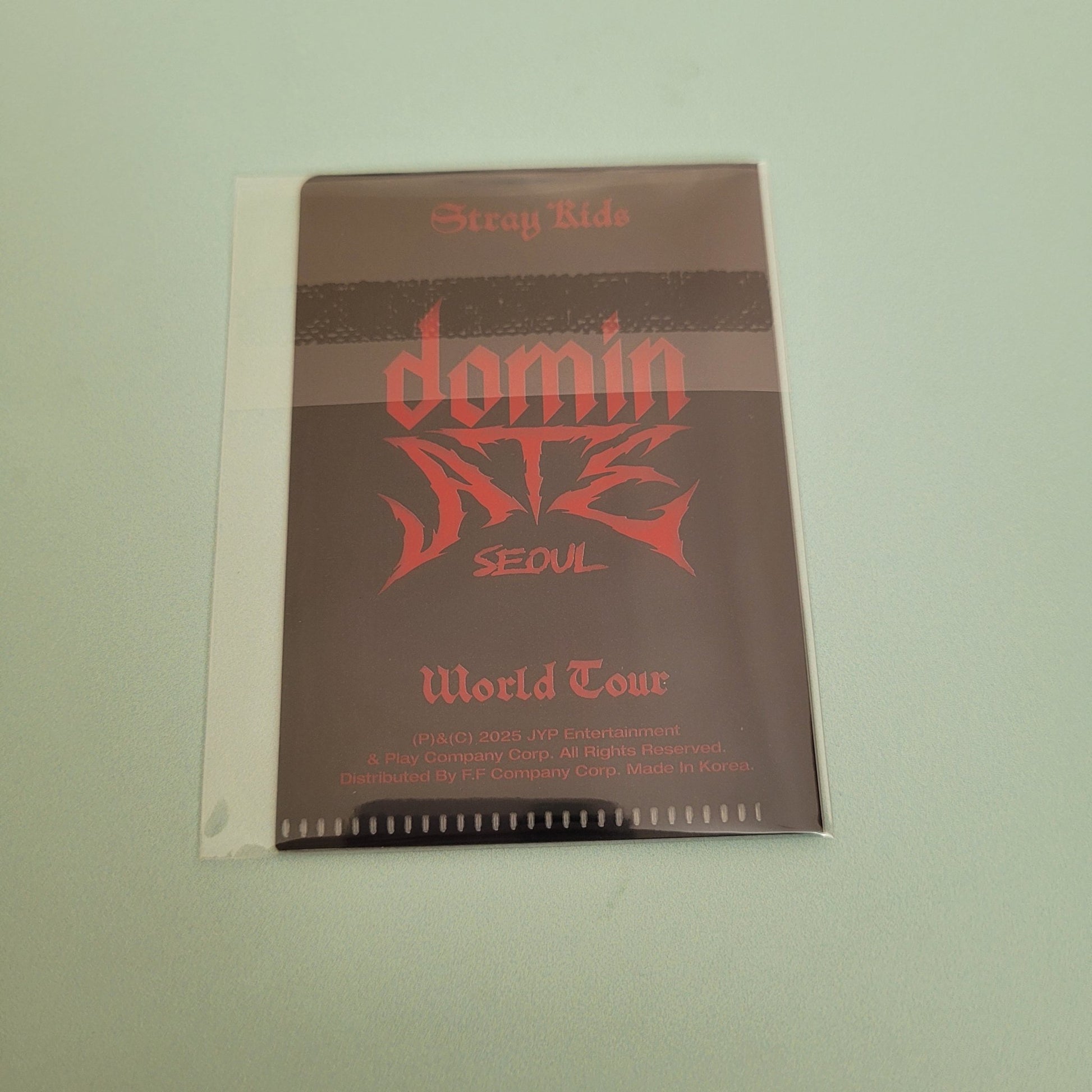 Stray Kids - Dominate Seoul DVD L Holder - KPop Idol
