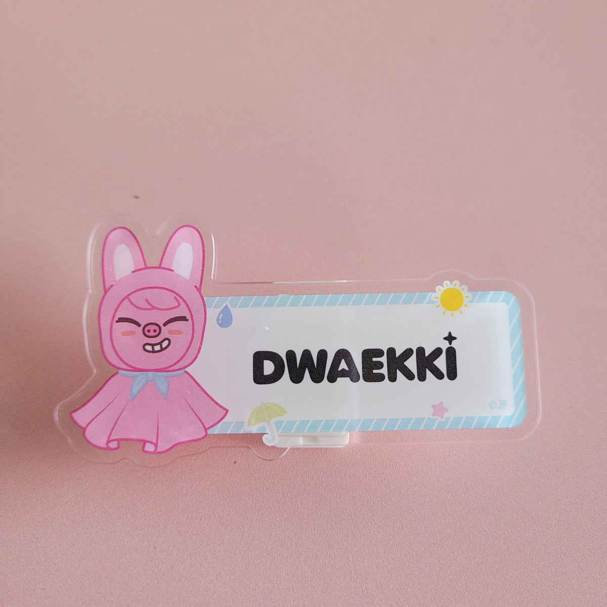 Stray Kids DominATE World Tour 2025 Name Badge - Dwaekki - KPop Idol